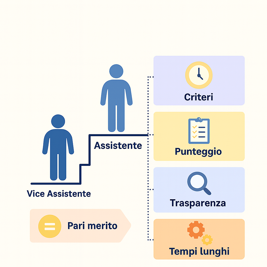 Il passaggio da vice assistente ad assistente